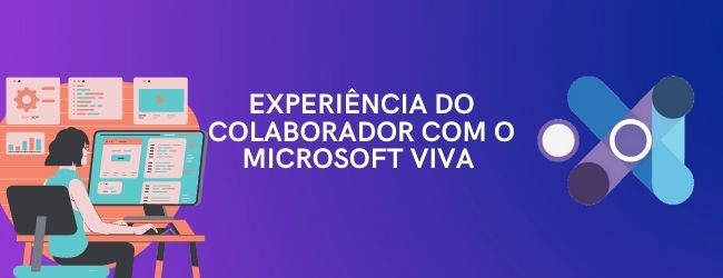 Experiência do colaborador com o Microsoft Viva 